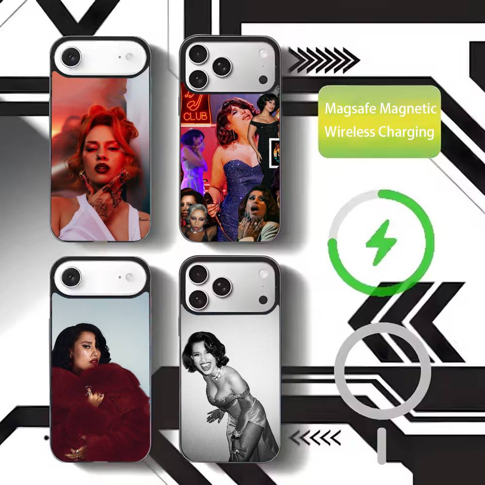 Singer RAYE Phone Case For iPhone17,16,15,14,13,12,11 Plus,Pro Max Magnetic For Magsafe Wireless Charging