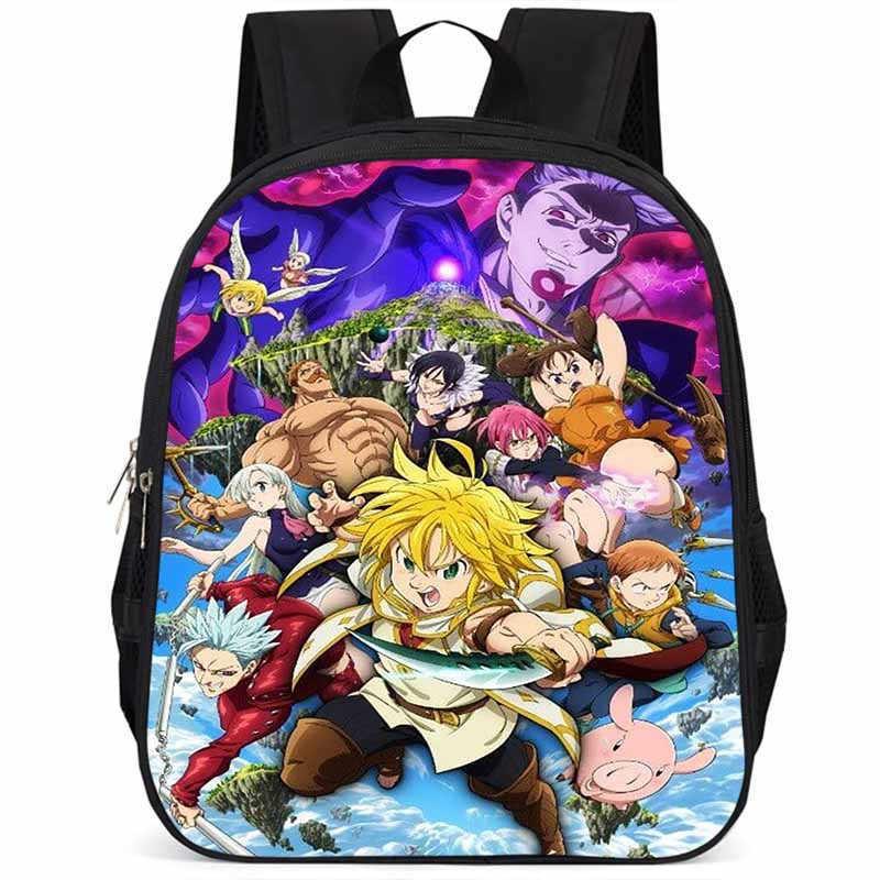 Spacious 15 Inch Oxford Cloth Backpack For Kids Lightweight And Comfortable