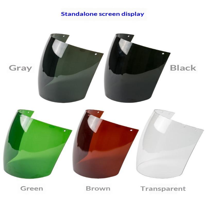 Welding Safety Helmet With Pc Face Shield Scratch Resistant Heat Insulation Anti Welding Slag For Industrial Welding