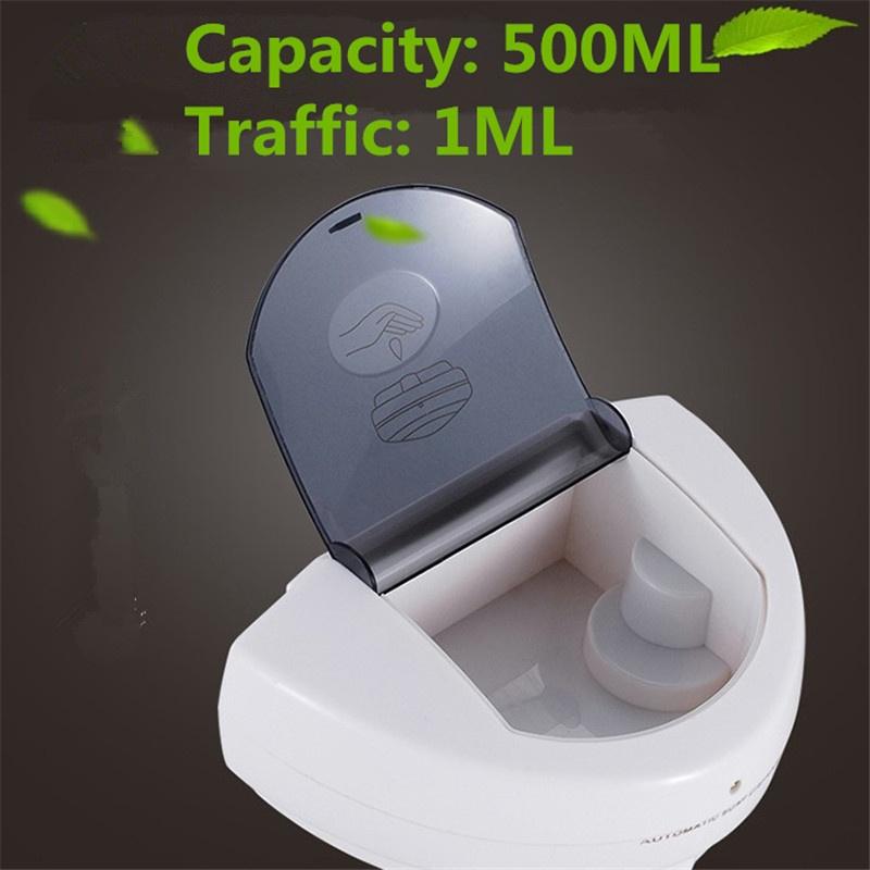 500ml Hand Free Wall Mounted Foam Automatic Soap Dispensers Sensor Touchless Sanitizer Dispenser For Kitchen Bathroom 20.5 * 14  * 21 cm
