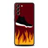 Custodia per Telefono Sportiva con Cesto da Basket Per Samsung Galaxy S25 S24 S23 FE S22 Ultra S20 S21 5G S10 Plus S10E Morbida Nera