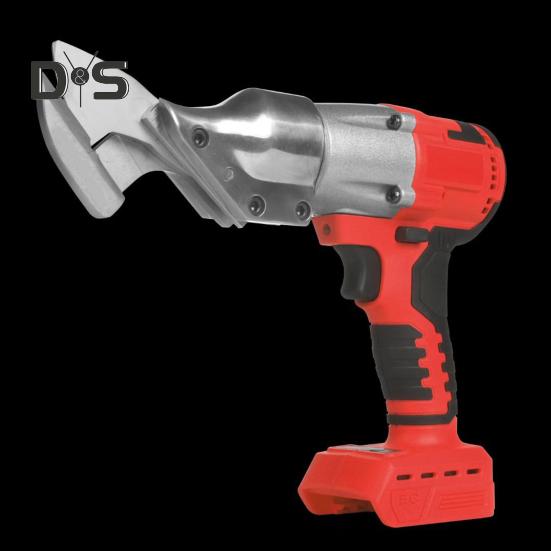 Bezprzewodowa przecinarka do blachy z oświetleniem LED Trwała konstrukcja Przenośna zasilana akumulatorowo bezszczotkowa elektryczna przecinarka do metalu