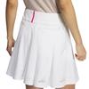 Adidas Golf Adizero Golf Back Pleated White Skirt, Water-Repellent, Skirt, Women's,