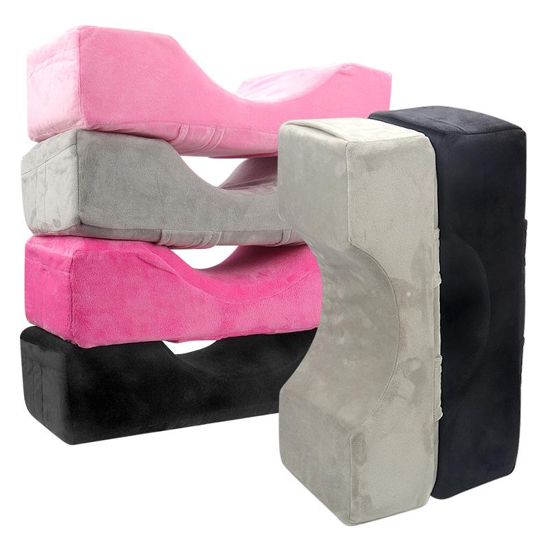Custom Beauty Positioning Eyelash Extension Eye Luxury Ergonomic Memory Foam Lash Pillow for U Shape Eyelash Pillow