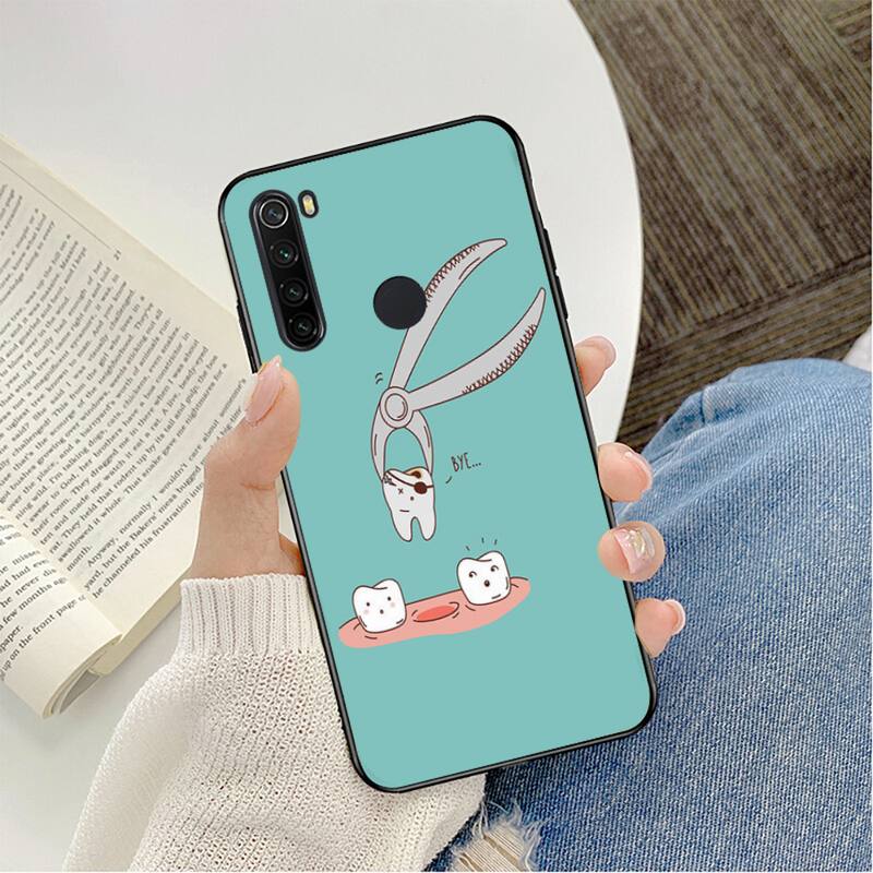 Dentist Teeth Tooth Phone Case For Redmi K20 4X GO for Redmi 6pro 7 7A 6 6A 8 5plus Note 9 Pro Capa
