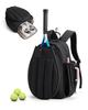 Versatile Pickleball & Tennis Backpack Tote – Stylish Dogtooth Pattern with Dedicated Shoe Compartment, Waterproof Sports Bag for Men & Women