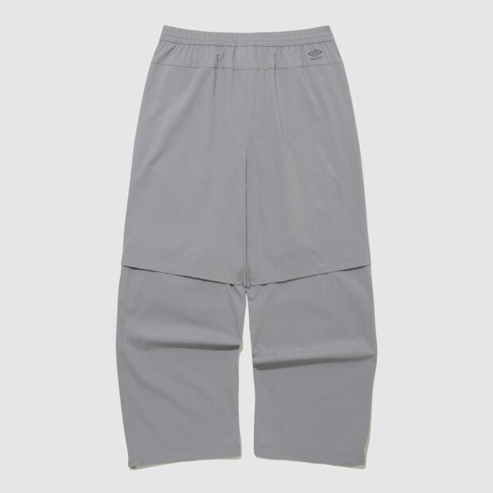 Umbro Parachute Wide Jogger 2way Pants Gry Ur121spt29