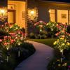 Waterproof Solar Azalea Garden Decor with Always-on & Flashing Modes