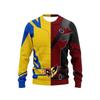 Deadpool Wolverine Cosplay Hoodie Digital Print Unisex Long Sleeve Sweatshirt Fans