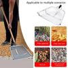 Heavy-Duty Metal Soil Sieve Filter Mesh Grain Sieve Multi-Purpose Iron Shovel Tool  Farming
