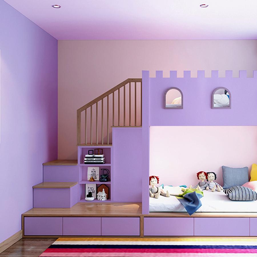 Pvc Water-Repellent Self Adhesive Decorative Film Refurbished Bedroom Wall Cover Kid Room Decal Old Furniture Pure Color Wall Decals
