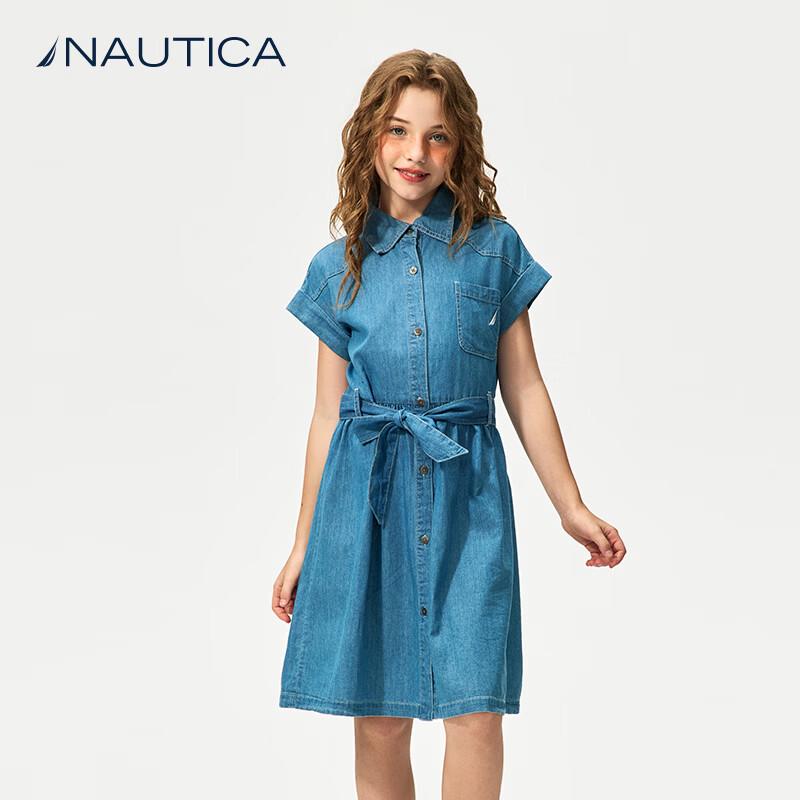 

NAUTICA Girls Denim Maxi Dress 130