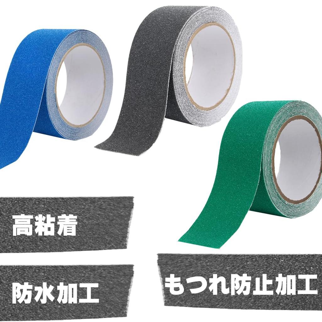 Cinta Antideslizante para Escaleras, Escaleras de Mano, Prevención de Caídas, Medidas de Seguridad, Prevención de Accidentes, Antideslizante, Agarre de Fábrica