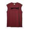 Muscleguys Herren Fitness Ärmelloses T-Shirt Weste Lose Rundhals Lauftraining Bottoming Sweatshirt