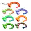 Articulated Sensory Toys 3D Printed Dragon Fidget Toy, Cute Ornaments, Desk Kawaii Cherry Blossom Decor Stress Relief Toy for Adults, Fantasy