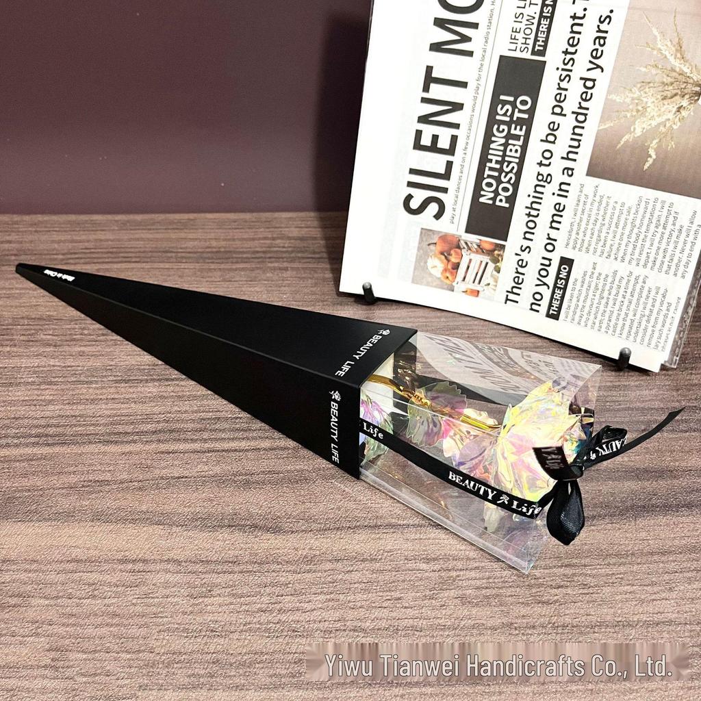 Multicolor Gold Foil Rose - Romantic Gift for Mother's Day, Valentine's Day, Women's Day