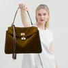Tote Bag Women's Bag Premium Matte Leather Bag New Trend Rodeo Bag Fashionable Large Capacity Shoulder Bag