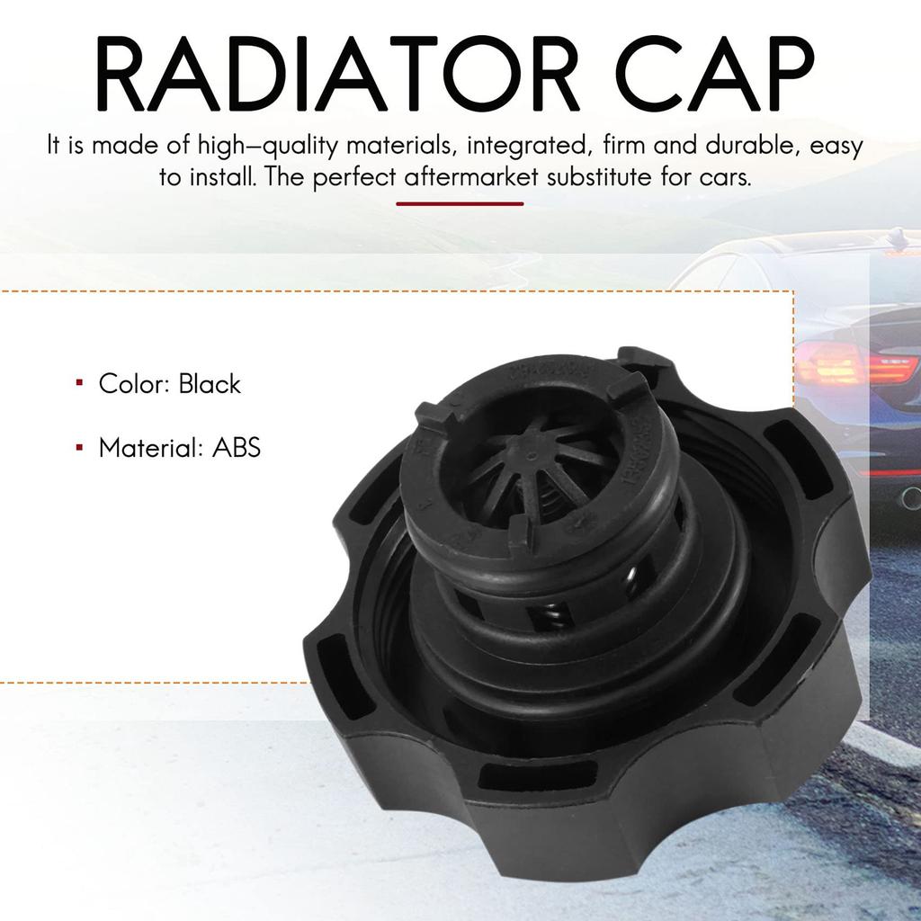 Suitable For 13502353 13598760 1305248 Radiator Coolant Reservoir Expansion OverflowRecovery Water Tank Bottle Cap Cover