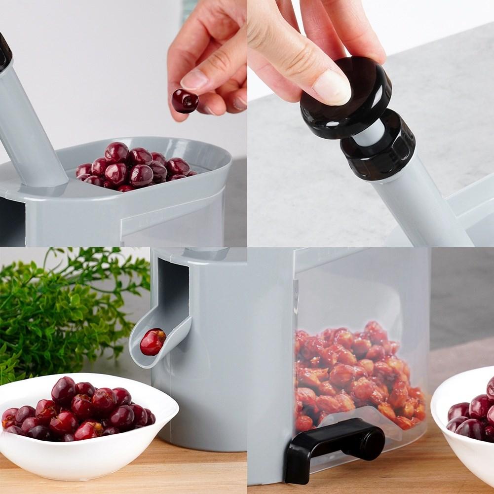 Cherry, Sweet Cherry, Olive Pitter with Suction Cup VILDE 259636