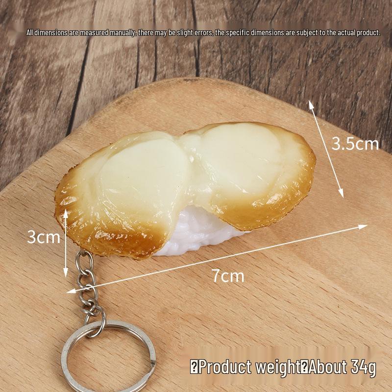 Sushi Pendant Keychain: Japanese Cuisine Display Prop
