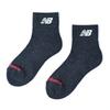 New Balance Junior Short Socks 3 AS1 Colors Size Small Kids' 3-Piece (LAS55651), 3-Pack, Pairs, (Assorted 1),
