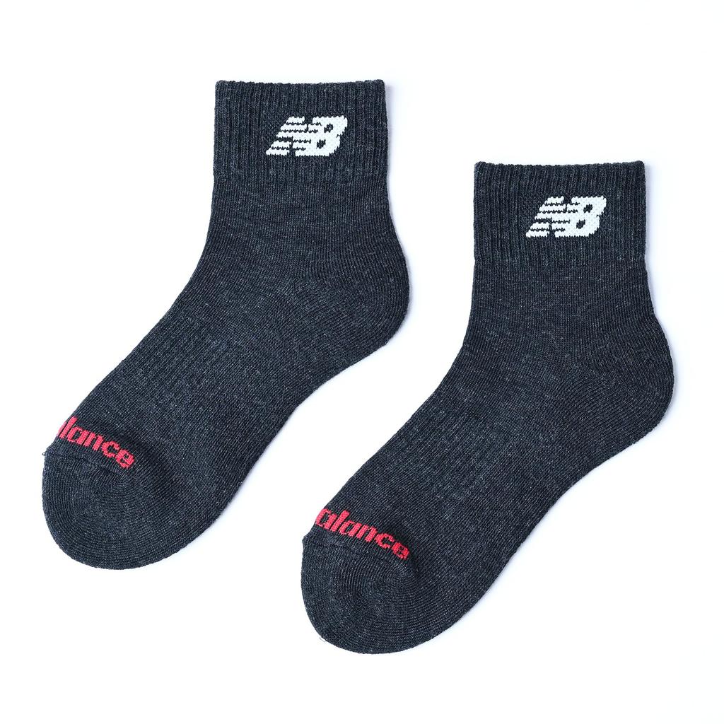New Balance Junior Short Socks 3 AS1 Colors Size Small Kids' 3-Piece (LAS55651), 3-Pack, Pairs, (Assorted 1),