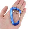 2 Stück Hochfeste D-Form Karabiner Schnalle Haken 12KN Sicherheitsverschluss Outdoor Abenteuer Ausrüstung Zubehör.