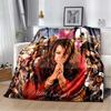 Coperta stampata della cantante latina Jenni Rivera Moda Letto Divano Aria Condizionata Alla Moda Tempo Libero Picnic Viaggio Personalizzabile Coperta