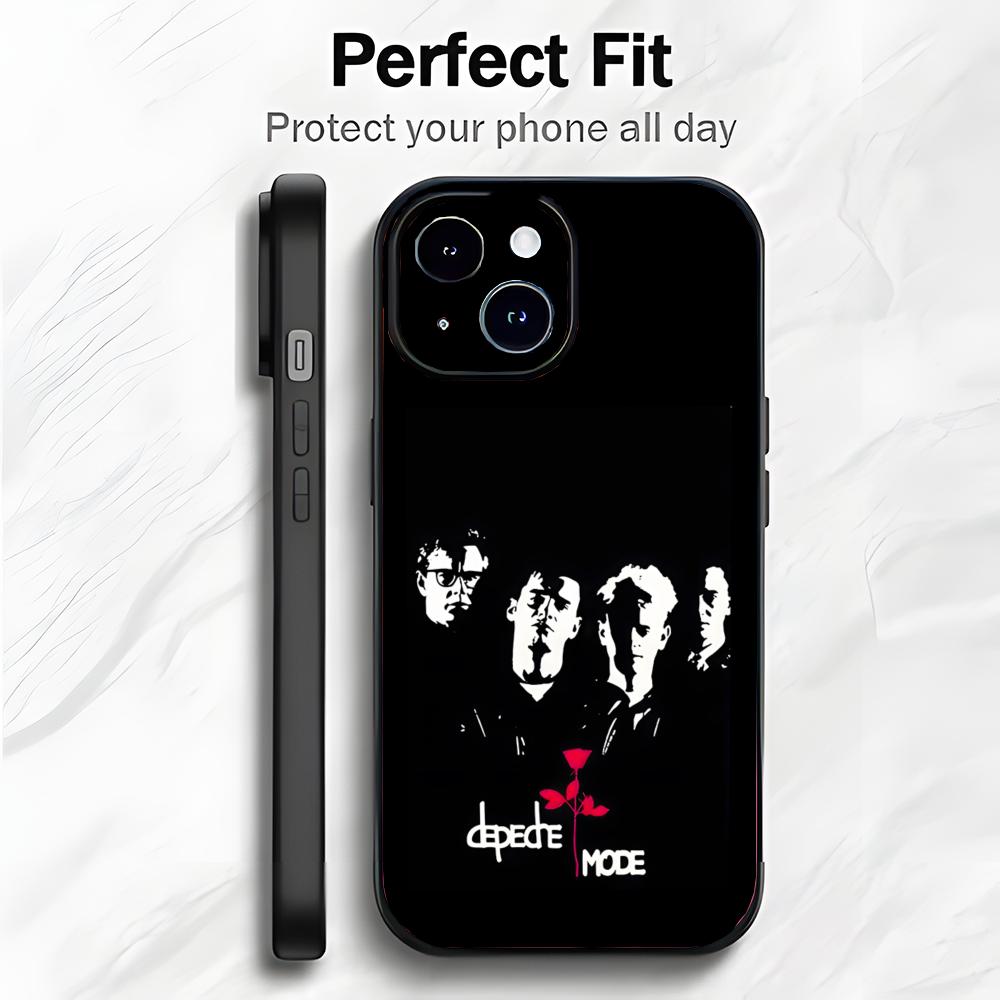 

Pop British Band D-Depeche Mode Phone Case Phone Case Soft Packaging Lightweight For iPhone17 16 15 14 13ProMax iphone12promax