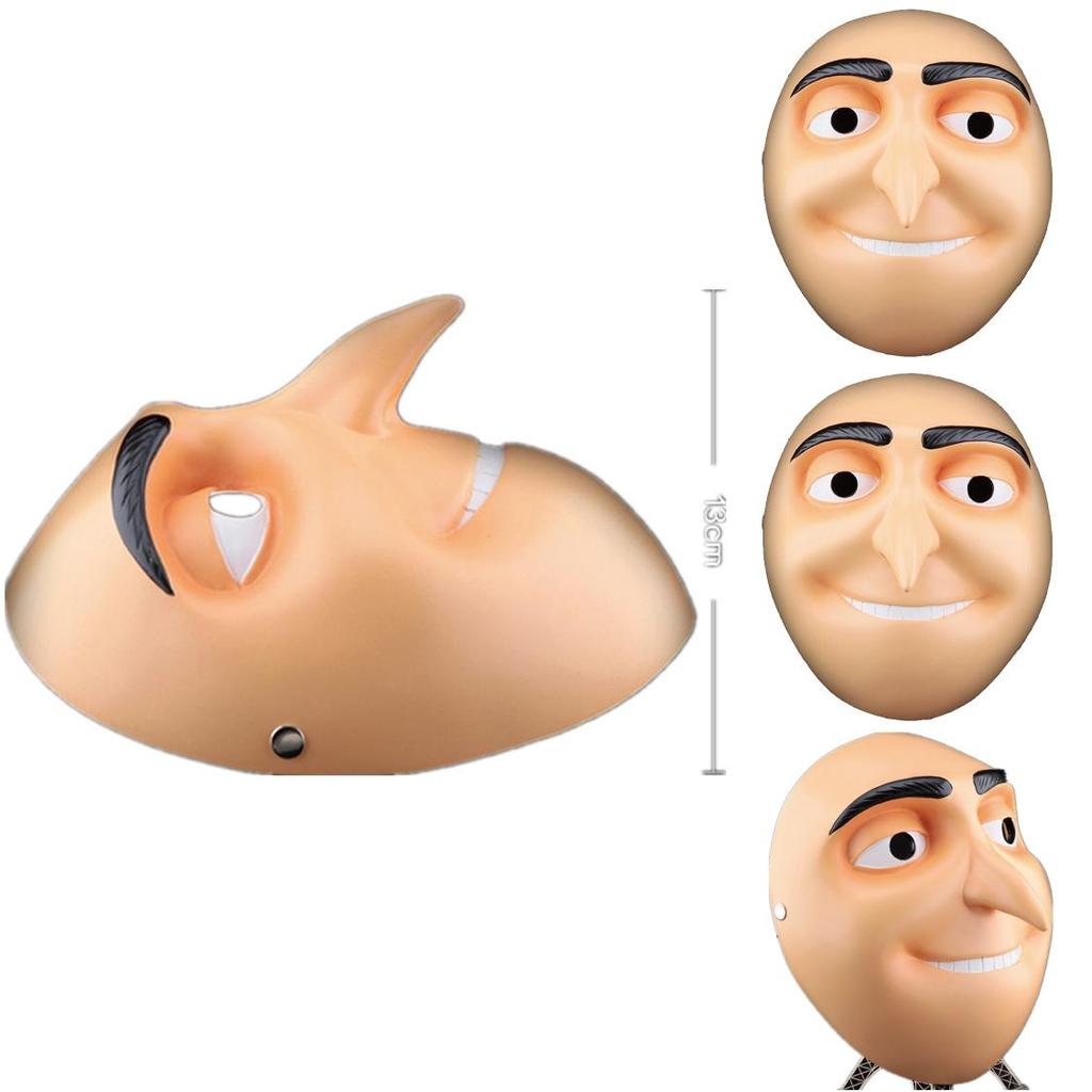 Unique Gru Mask For Halloween Parties And Cosplay Events Perfect For Costume Fun