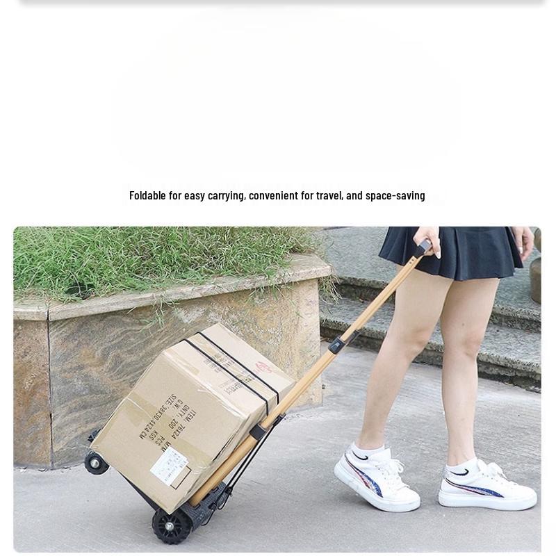 UOSU Foldable Titanium Shopping & Luggage Cart