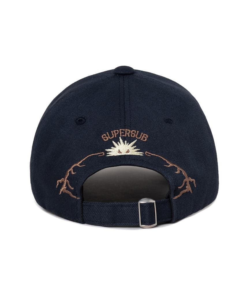 SUPERSUB Not Devil Chain Ball Cap - Navy