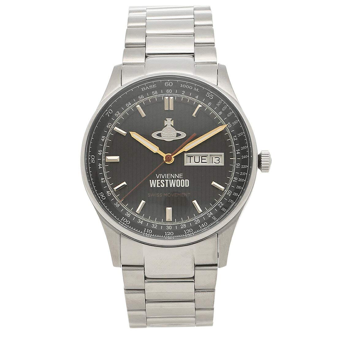 

Чоловічий кварцовий годинник Cranbourne 40MM, чорний, срібний, VV207BKSL [Vivienne Westwood] [Артикул]