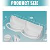 Hanging Bird Feeder with Perch Design for Dry Food Water Easy to Clean for Pigeons Parrots Canaries Finches 2PCS