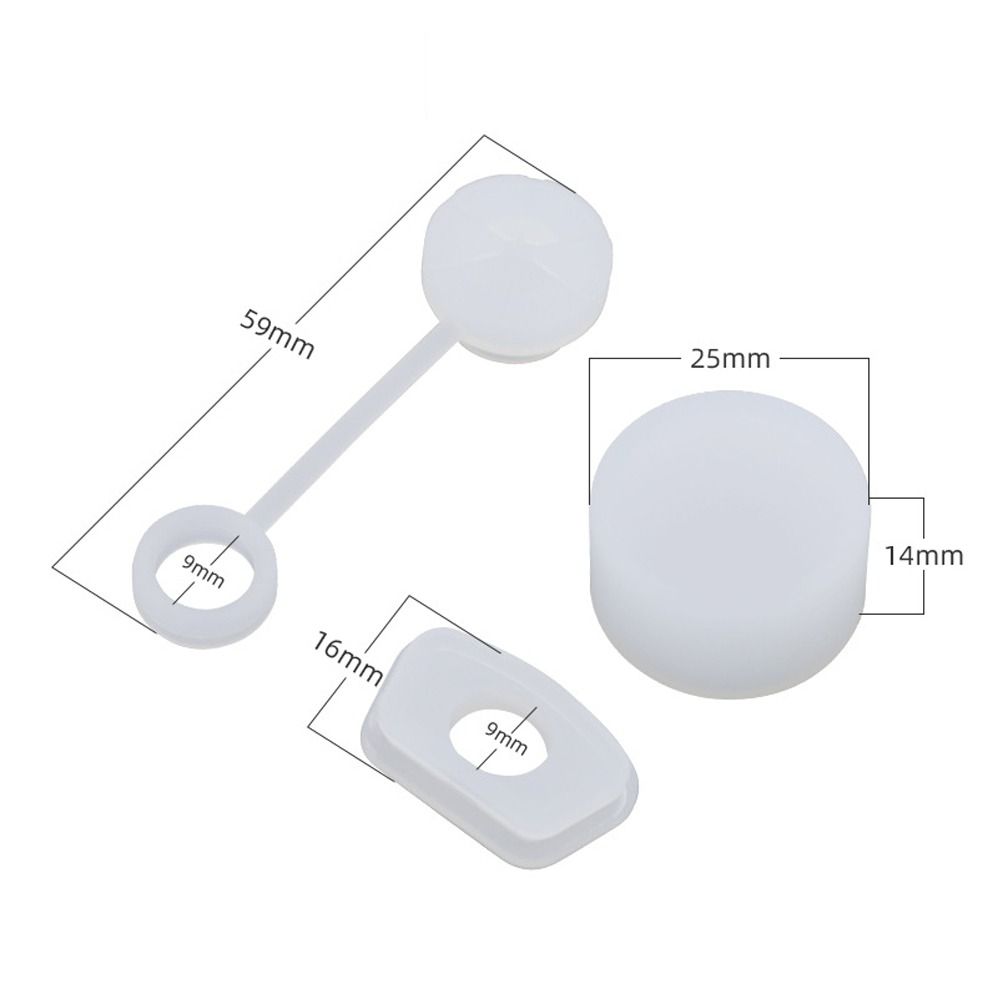 3Pcs/Set Dustproof Straw Cover Cap for Stanley Cup 20/30oz/40oz for Stanley Cup Accessories