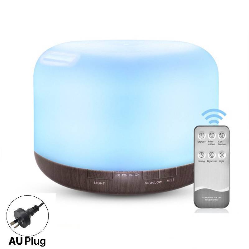 500ml Ultrasonic Air Diffuser With Timer For Home Relaxation