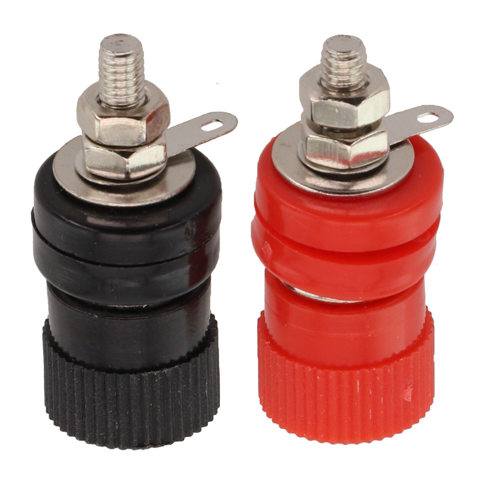 

Удобный клеммный блок для аккумулятора, пара красного и черного