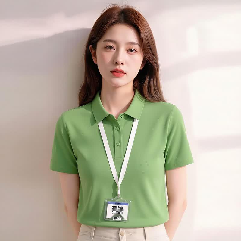 Teluoman Cooling Quick-Dry Business Polo Shirt