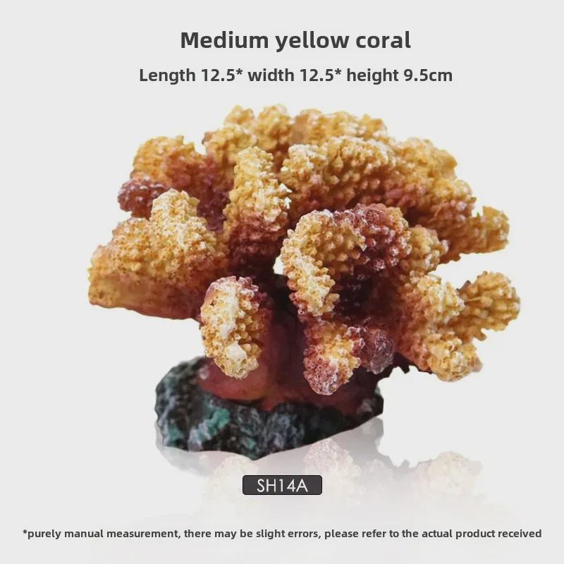 „Künstliche Korallenriff-Dekoration für Aquarien – Weichkorallenbaum für Fischbecken, Unterwasserlandschaften und Fisch-/Garnelenverstecke“