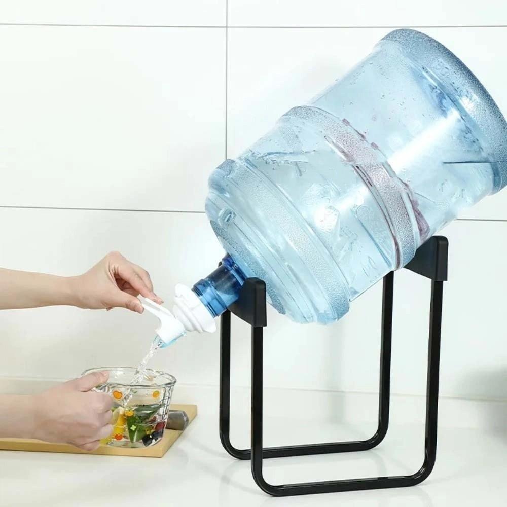 Reusable Pure Water Bucket Rack Zinc Zinc Alloy Inverted Water Bracket Inverted Drinking Water Rack  Travel
