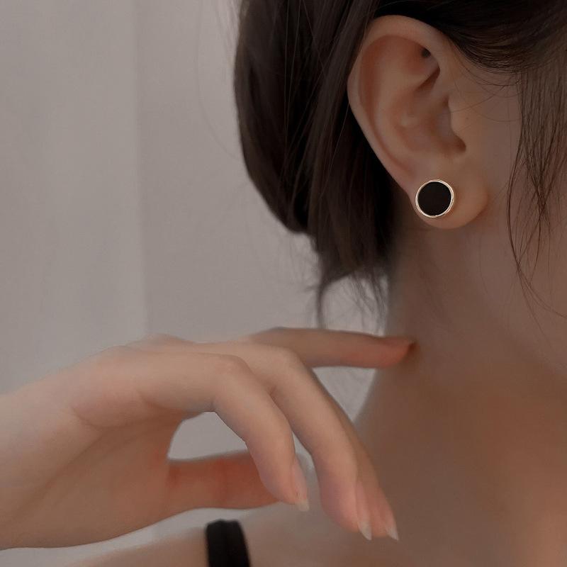 Fashion No Ear Piercing Ear Stud Earrings Magnetic Magnet Couple Ear Clips