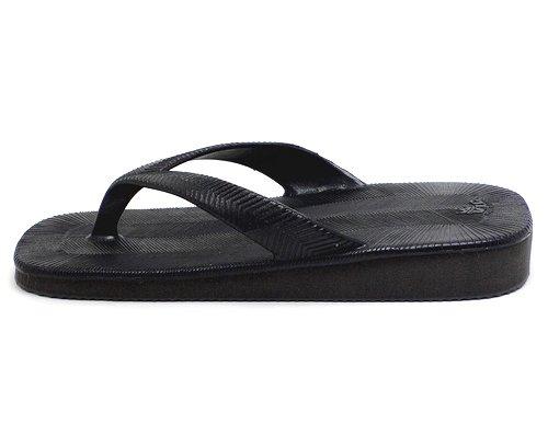 [Shigi] Men's All-Weather Sandals, Water-Resistant, Injection-Molded Upper, Made in Japan, Black