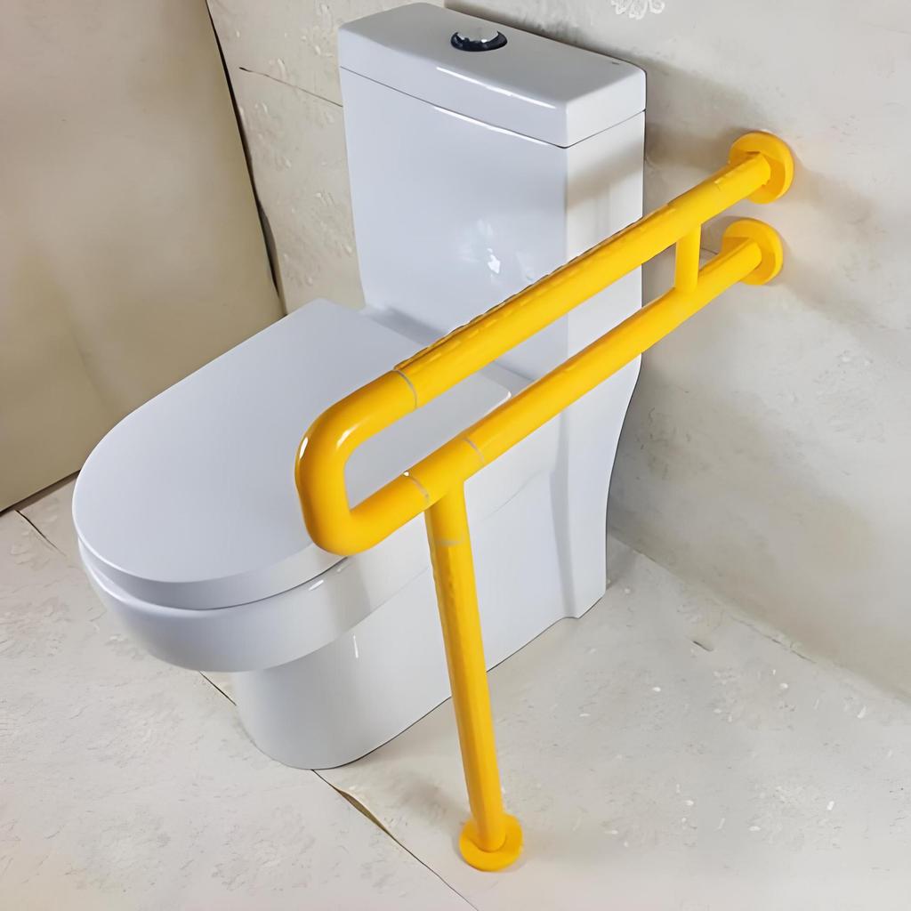 Thickened U-Shaped Bathroom Handicap Handrail for Elderly and Disabled Safety