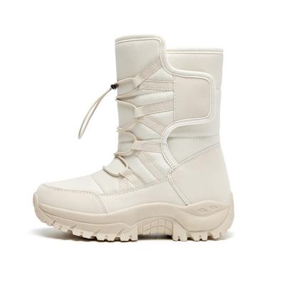 Winter Samt warme Schneestiefel Herren High-Top Baumwollstiefel verdickt rutschfest High-Top Stiefel Herren Paarstiefel