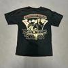 Vintage späte 90er/y2k Brooks & Dunn Deuces wild großes Print Country T-Shirt