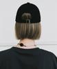Nigaennikol Nicole Lettering Ball Cap_Deep Black