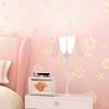 9.5M Thickened 3D Warm Wallpaper for Girls' Room Non woven Non Self Adhesive Wallpaper bedroom decoration