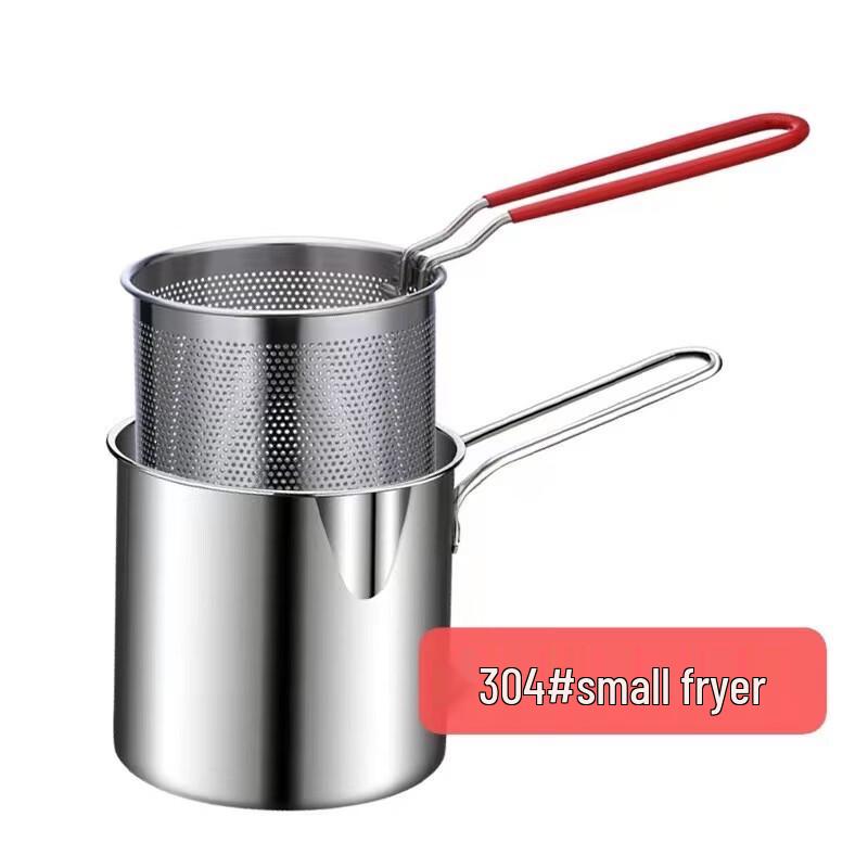 Da Ju Jiang Japanese Style 304 Stainless Steel Deep Fryer