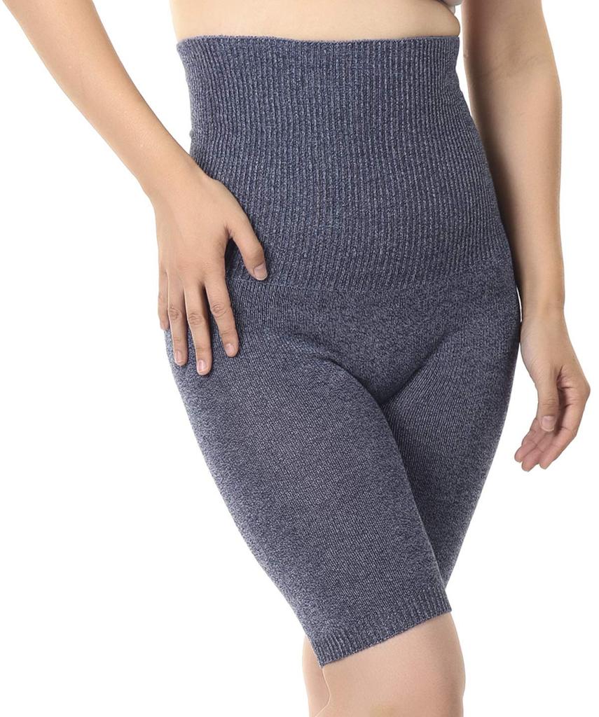Kasane Lab Silk Cotton Belly Warmer Pants In Nara & (Indigo) [Made Japan, Koryo-cho, Prefecture]