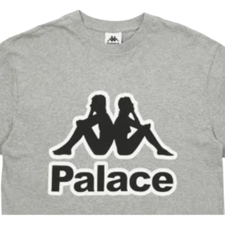 Palace X Kappa Solid Logo Crew Neck Short Sleeve T-Shirt Unisex T-Shirts P21KPTS002